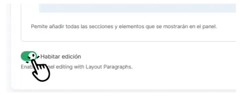 activar edicion | www.condrupal.com
