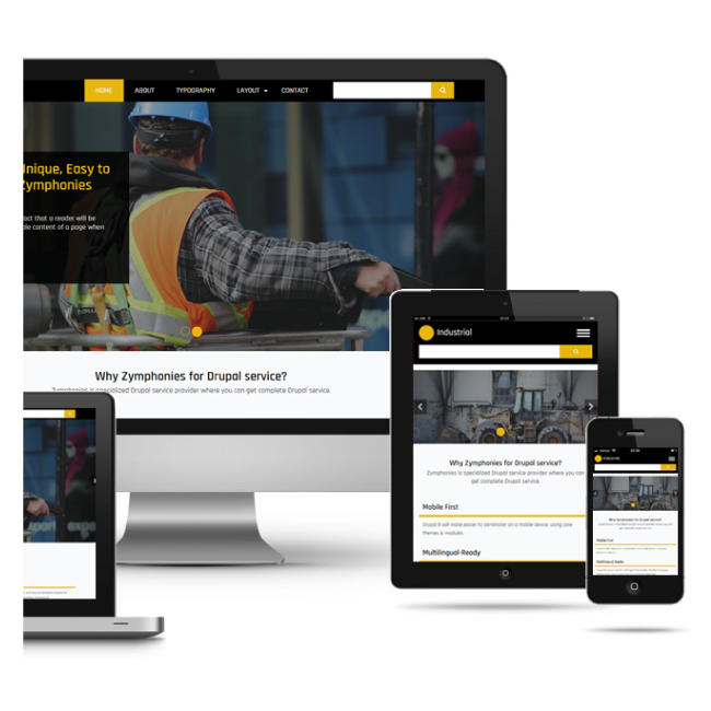 industrial zymphonies theme